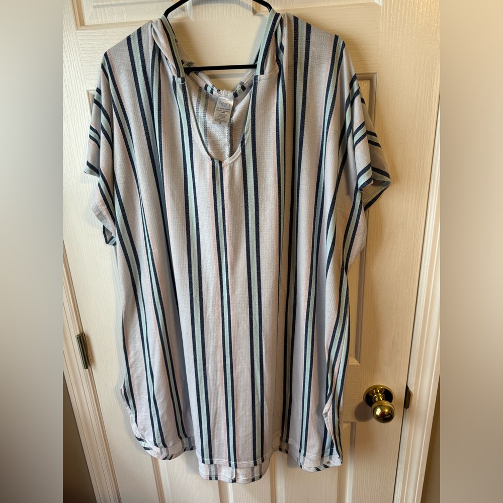 Plus size swim cover-up